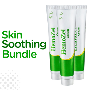 HemoZel Cream x3 – Sensitive Skin Care Pack